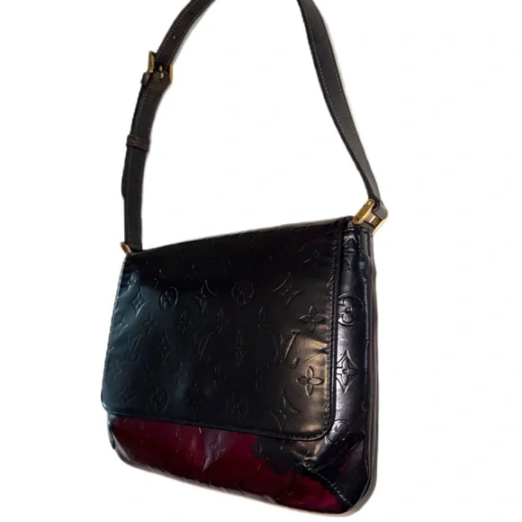 Louis Vuitton Shoulder Bag Monogram Vernis Thompson Street Vintage PROJECT - Picture 3 of 14